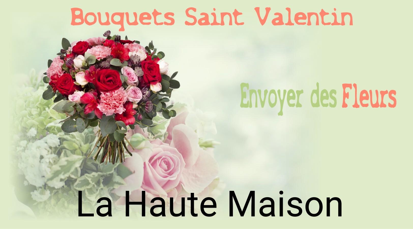 Roses de Saint-Valentin livrées à La Haute-Maison